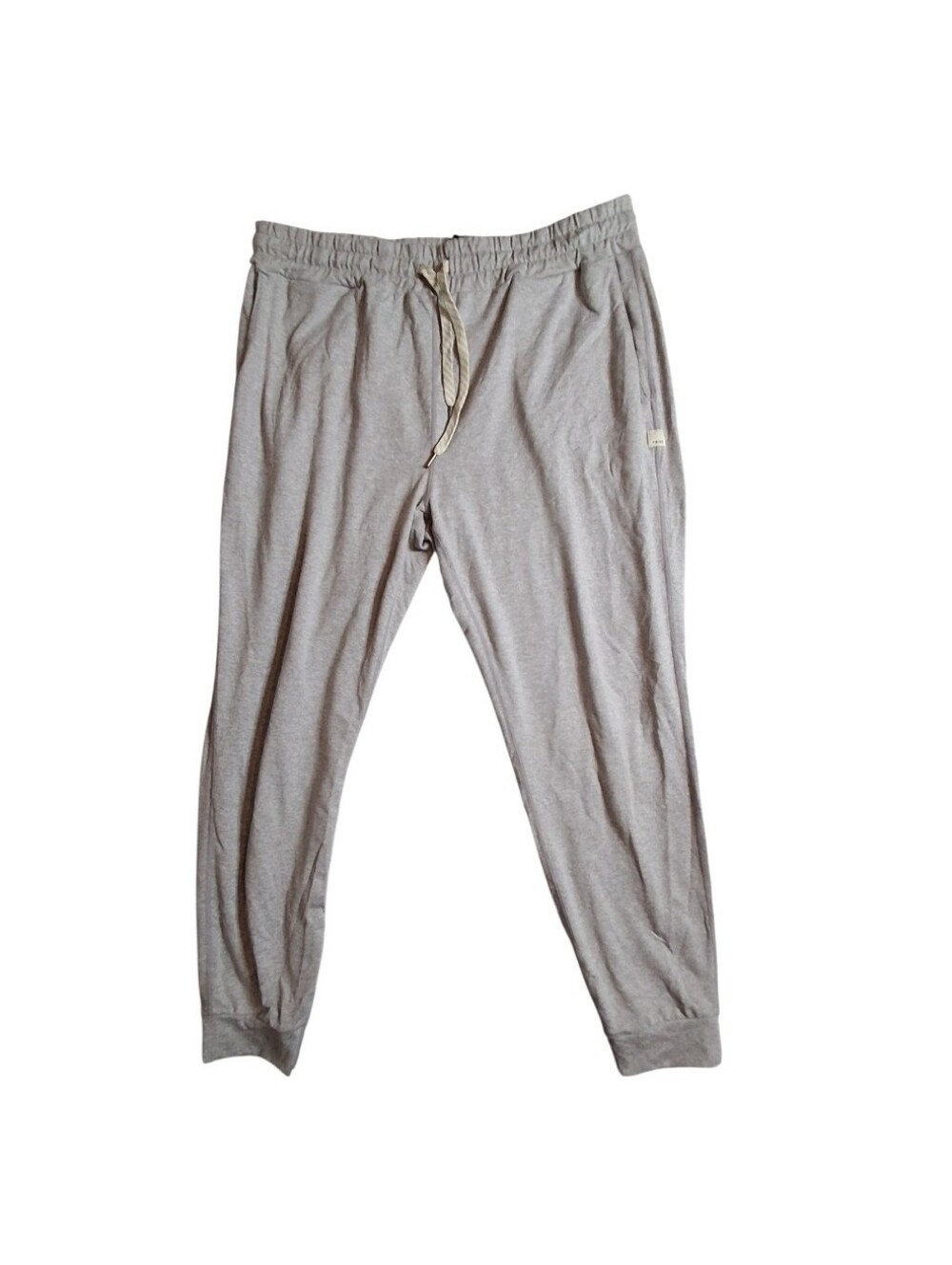 Vuori VW303 Performance Jogger Women's L Gray Drawstring Pants Gym Athleisure